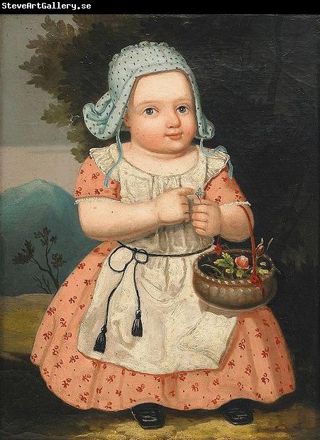 Carl Johan Sjostrand Portrait of the artist  daughter